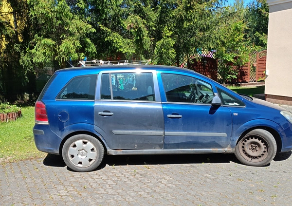 Opel Zafira cena 2999 przebieg: 181347, rok produkcji 2005 z Niepołomice małe 46